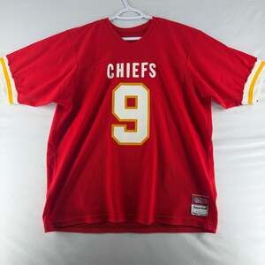 1067 XL Vintage Kansas City Chiefs #9 Football Jersey by Sand-Knit